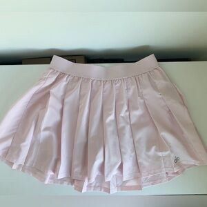 Alo Yoga Pleated Tennis Skirt Skort XS light pink